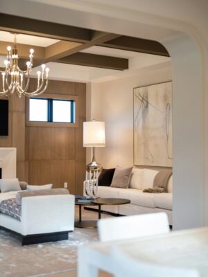 End-to-end planning across every room layout, lighting, materials, furniture, and styling coordinated as one continuous design.